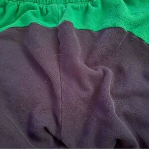 PINK Victoria's Secret Green and Black Track Pants